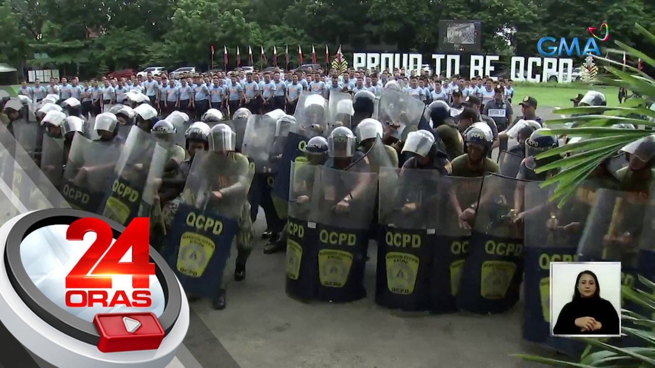25,000 pulis, ipapakalat sa Metro Manila sa araw ng SONA ni PBBM | 24 Oras