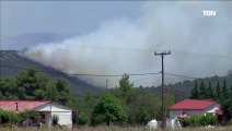 اليونان تشهد أول حرائق للغابات بعد ارتفاع درجات الحرارة