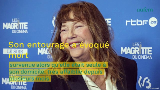 Obsèques de Jane Birkin : des détails sur les funérailles de la chanteuse révélés
