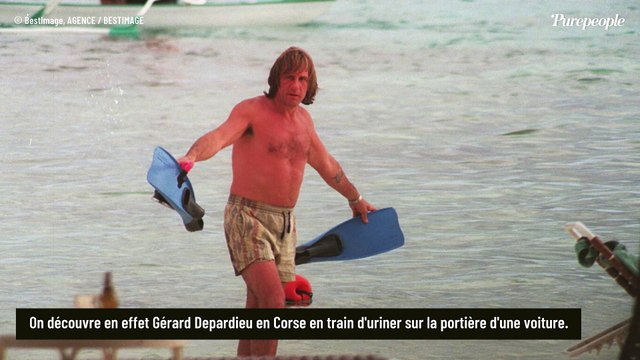 Gérard Depardieu urinant sur une voiture en Corse : ce deuxième scandale pipi de l'acteur fait vivement réagir !