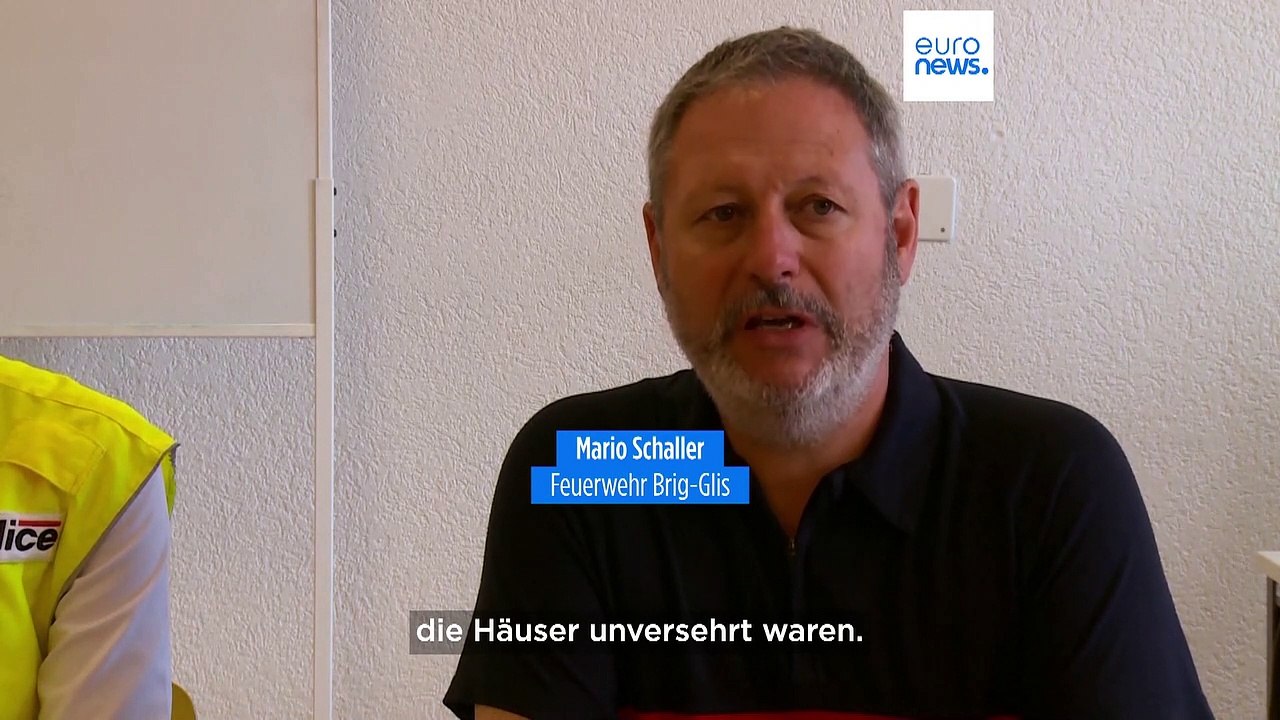 Waldbrand im Oberwallis: Feuer unter Kontrolle, aber noch keine Entwarnung