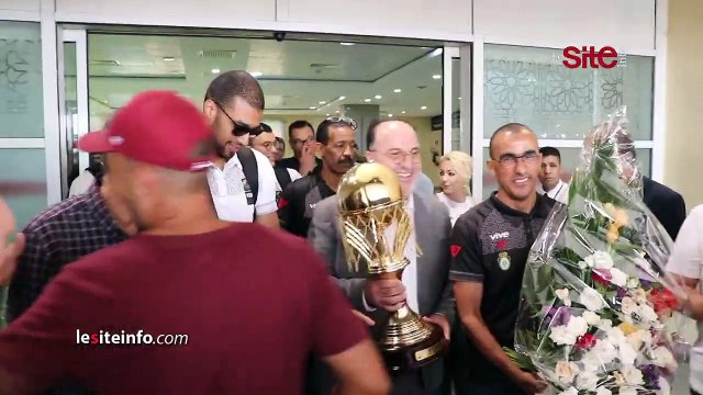 بالورود والدقيقية .. استقبال المنتخب الوطني لكرة السلة بعد تتويجه بكأس إفريقيا للمحليين