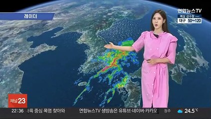 [날씨] 밤사이 영남 시간당 70㎜ 폭우…내일부터 비 소강