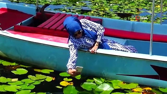 Konya'da Milli Parktaki Nilüfer Çiçeği Bahçesi Ziyaretçilerini Hayran Bırakıyor