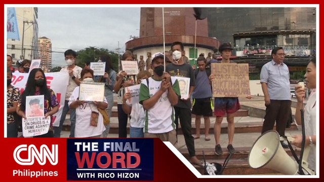 Families of drug war victims welcome resumption of ICC probe