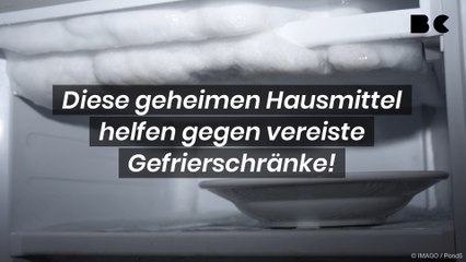 Diese geheimen Hausmittel helfen gegen vereiste Gefrierschränke!