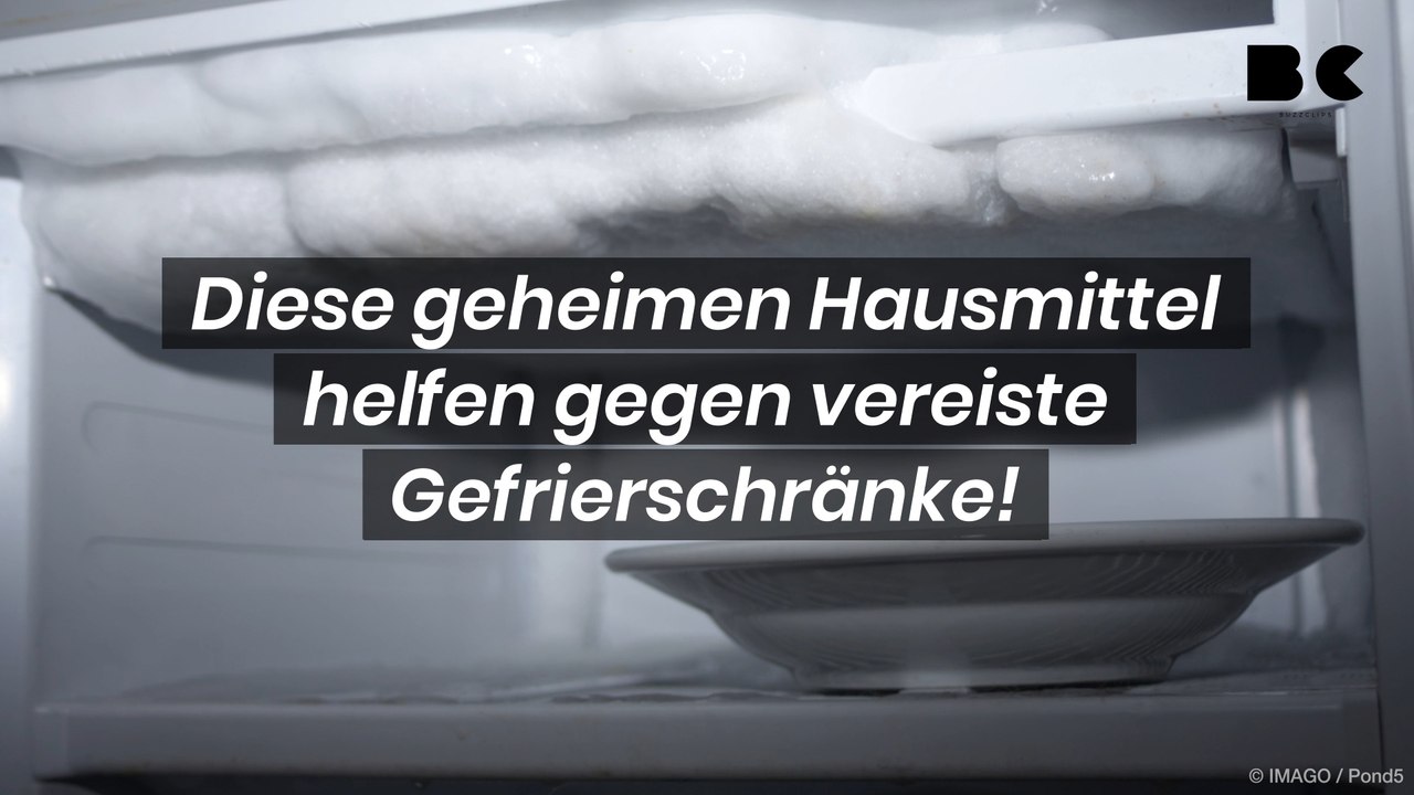 Diese geheimen Hausmittel helfen gegen vereiste Gefrierschränke!