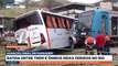 Batida entre trem e ônibus deixa feridos no Rio | BandNews TV