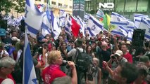 موج جدید اعتراضات در سراسر اسرائیل علیه اصلاحات دولت نتانیاهو در نظام قضایی