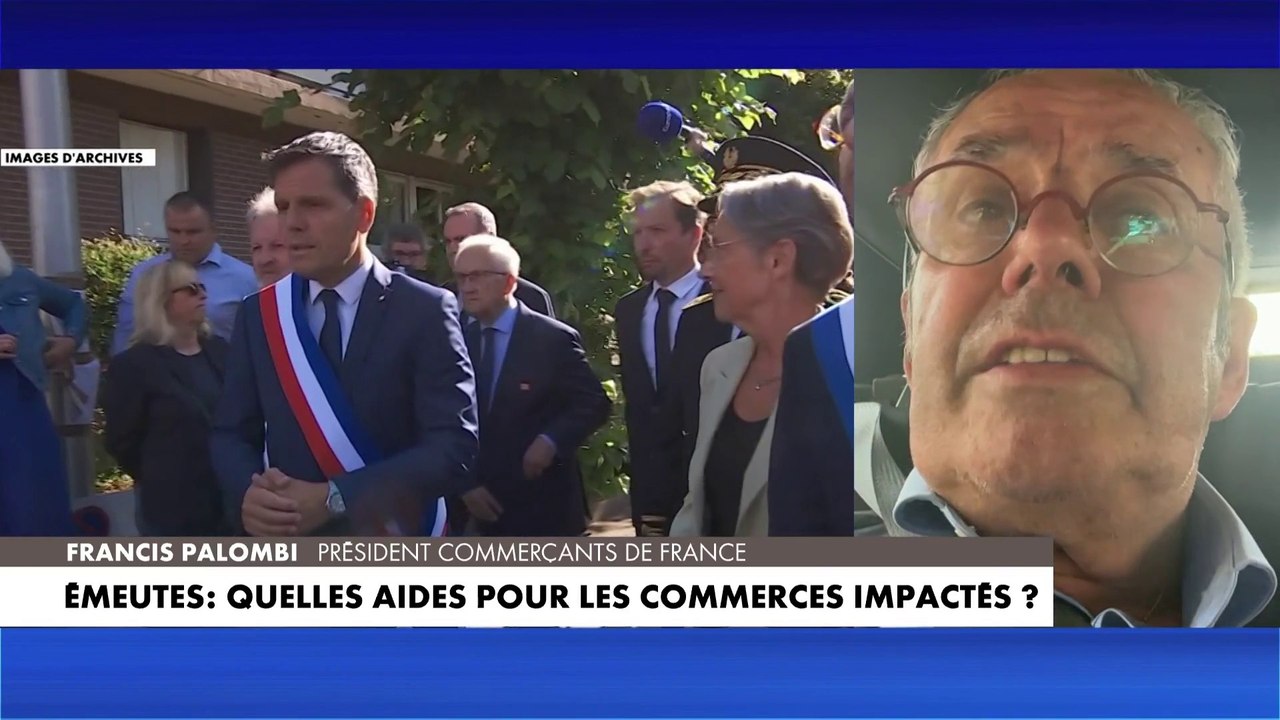 Francis Palombi : «Les dégâts de ces émeutes vont être quand même compensés»