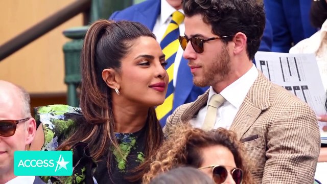 Priyanka Chopra & Nick Jonas' Loved-Up Wimbledon Date
