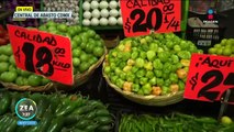 Así el precio de las frutas y verduras en la Central de Abasto CDMX