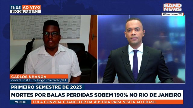Mortes por balas perdidas sobem 190% no Rio de Janeiro | BandNews TV