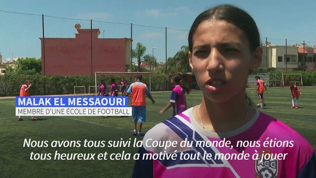 Mondial-2023: au Maroc, les Lionnes de l'Atlas inspirent des jeunes filles