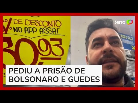 'Como fui tão trouxa?', questiona ex-apoiador de Bolsonaro ao comparar preços em supermercado