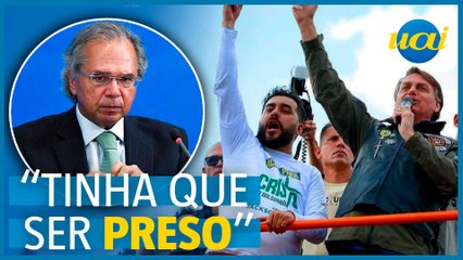 Líder de motociata detona Paulo Guedes e Bolsonaro