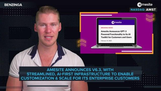 NASDAQ: $AMST Amestie Unveils AI-First Infrastructure Update With Launch Of V6.3