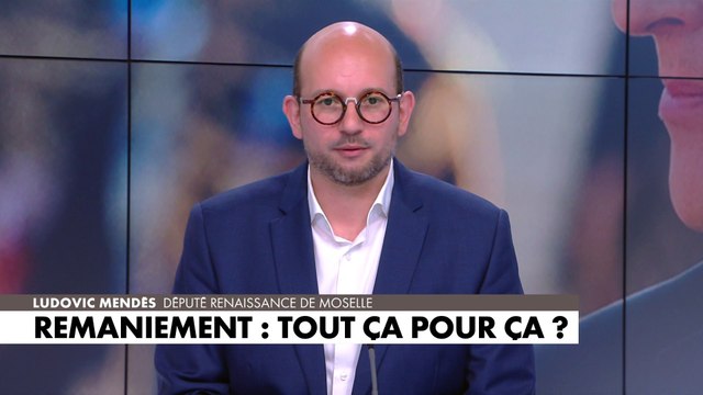 Ludovic Mendès : «Moi de mon côté, je pense qu'Elisabeth Borne a fait le travail»