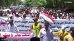 شاهد: تظاهرات في بغداد احتجاجاً على شح المياه واستمرار تركيا وإيران بقطع المياه  عن العراق