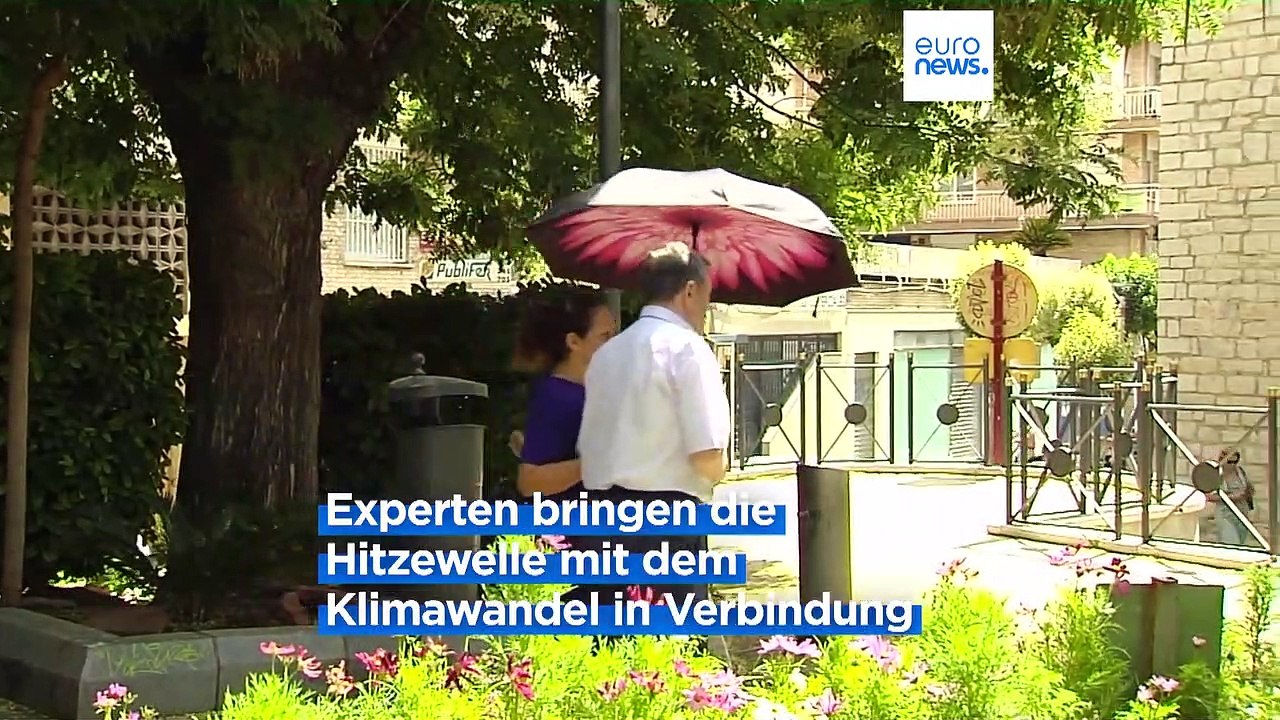 40 Grad und mehr: Hitzewelle in Südeuropa zermürbt Einheimische und Urlauber