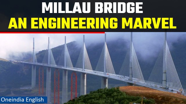 Millau Viaduct Bridge: Know all about the world's longest cable-stayed bridge| Oneindia News