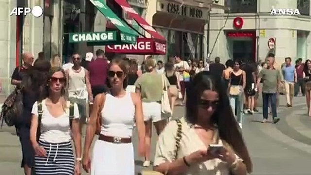 Caldo in Spagna, temperature bollenti anche a Madrid: raggiunti i 40 gradi
