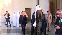 Le président Erdoğan a été accueilli par une cérémonie officielle au Qatar