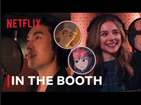 Nimona | Chloë Grace Moretz, Eugene Lee Yang, and Riz Ahmed Doing the Voices for Nimona | Netflix