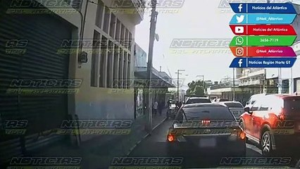 Con pistola en mano asaltan a automovilista en zona 1 capitalina