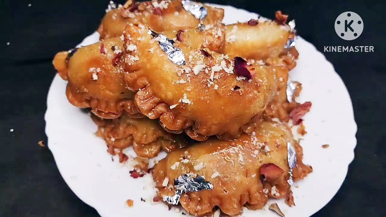 Mawa Dry Fruits Sweet Samosa Recipe
