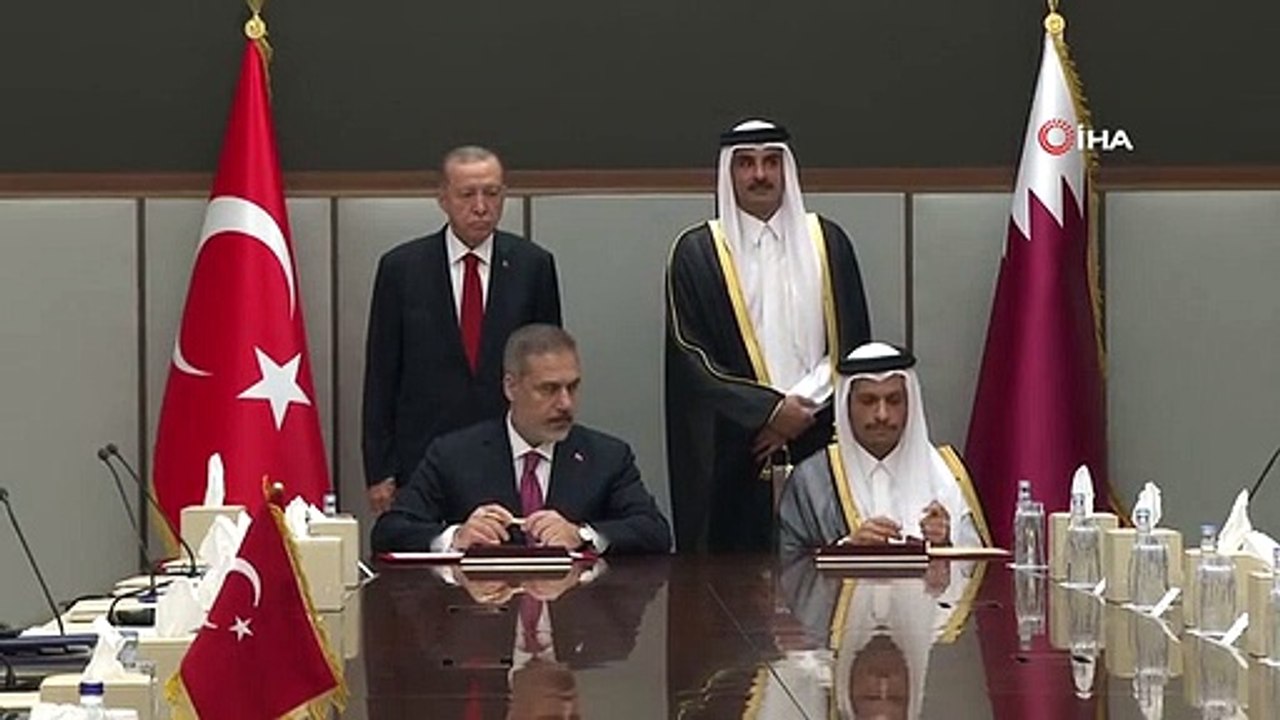 Türkiye ve Katar'dan diplomatik ilişkilerin kurulmasının 50'nci yıldönümünde ortak bildiri
