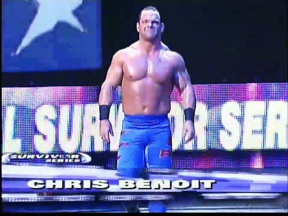WWE Survivor Series 2004: Orton, Benoit, & Jericho vs. HHH, Batista, Edge, & Snitsky (Promo, Match Entrances, & First Moves) Cleveland