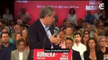 Las extrañas palabras de Zapatero en un acto de campaña: 