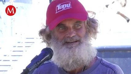 "Estoy Agradecido": Naufrago australiano cuenta como logró sobrevivir en altamar