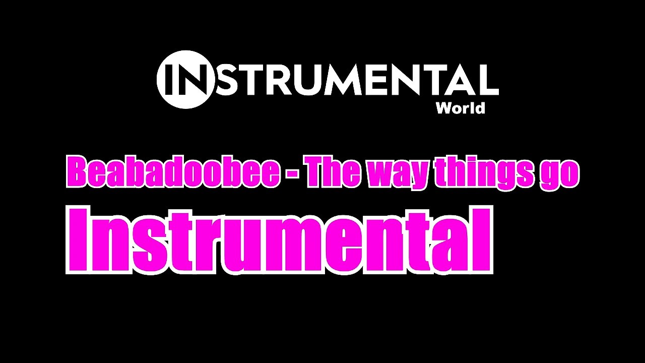 Beabadoobee - The way things go (Instrumental)