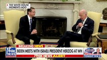 ABD Başkanı Biden öyle bir şey yaptı ki... İsrailli mevkidaşı Herzog neye uğradığını şaşırdı