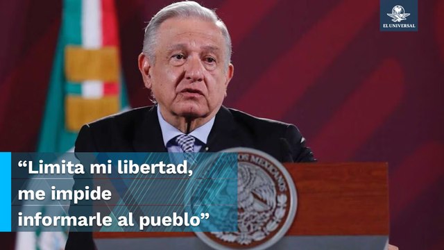 AMLO pausa comentarios sobre Xóchitl Gálvez, pero considera que medidas del INE violan sus derechos