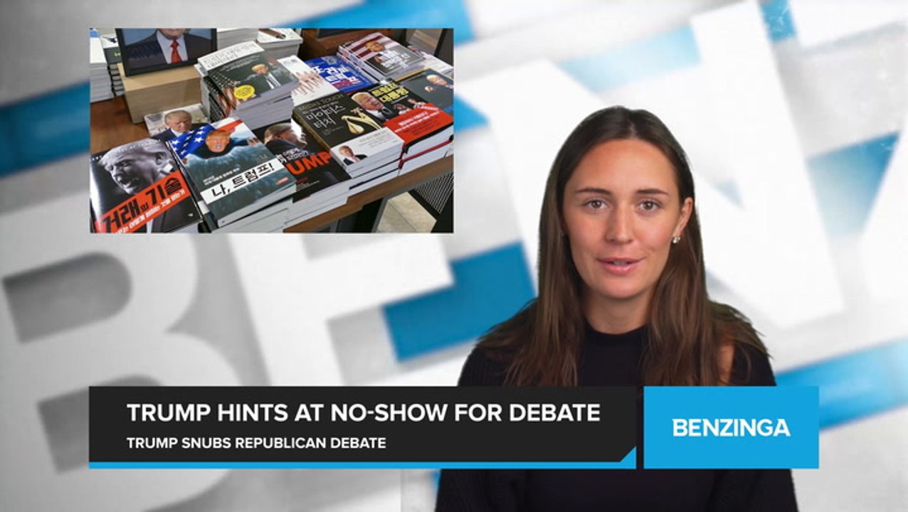 Trump Hints at No-Show for Debate