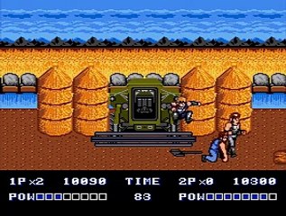Double Dragon II Remastered online multiplayer - megadrive