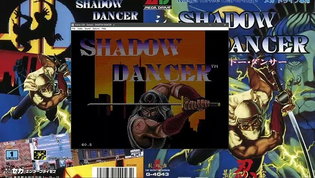 [Mega Drive]Shadow Dancer The Secret of Shinobi シャドー・ダンサー ザ・シークレット・オブ・シノビ Sega, 1990. Playthrough チートハックモード