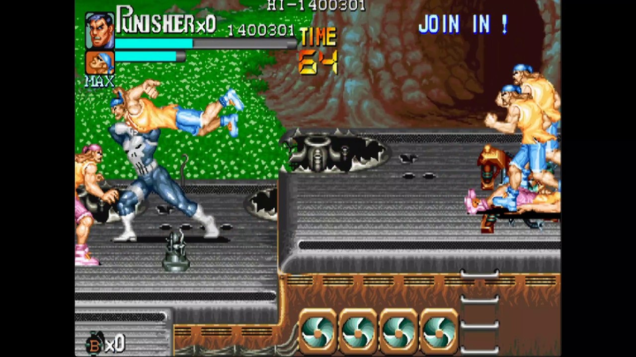 Arcade game "Punisher" longplay