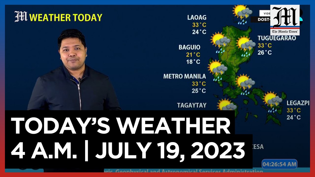 Today's Weather, 4 A.M. | July 19, 2023