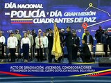 Jefe de Estado asciende y condecora a funcionarios del Cuerpo de Policía Nacional Bolivariana