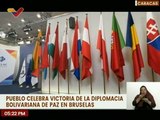 Ciudadanos respaldan participación de la Vpdta. Delcy Rodríguez en la III Cumbre CELAC-UE