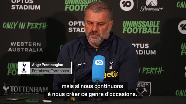 Tottenham - Postecoglou pas inquiet pour Kane et Richarlison