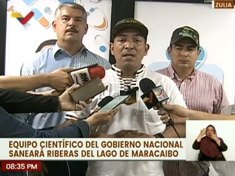 Equipo científico y de trabajo del Minec realizan saneamiento en el Lago de Maracaibo