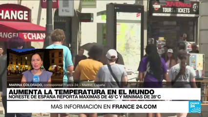 Informe desde Madrid: tercera ola de clima extremo del verano en España