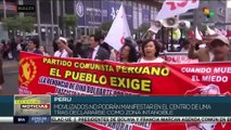 Perú: Movimientos sociales denuncian la persecución gubernamental de la que son objeto
