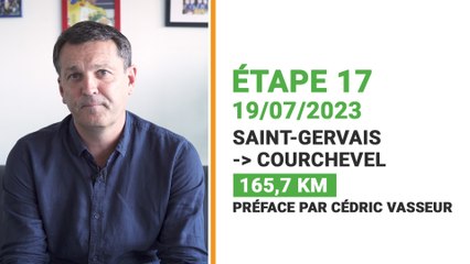 TDF 2023 : Cédric Vasseur préface la 17e étape