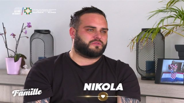 C'est la famille Nikola en larmes après sa séparation avec son fils Zlatan,les internautes très émus